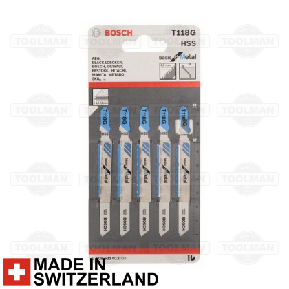 Bosch Jigsaw Blade T118G_switzerland