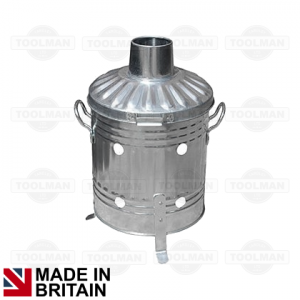Small Galvanised Steel Incinerator