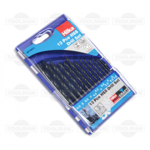 Hilka ProCraft 13 Pce HSS Drill Set