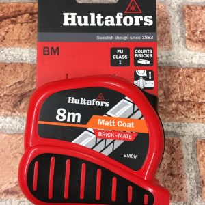 Hultafor/Fisco 8m Brick Mate Tape Measure
