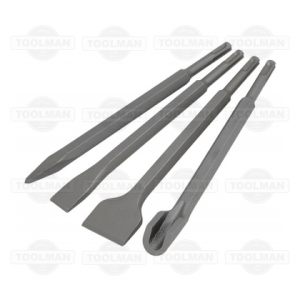 PTI 4 Pce SDS Plus Chisel Set