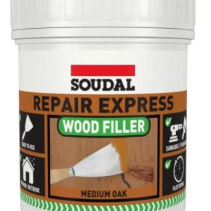Soudal Wood Filler Repair Express 400g Medium oak