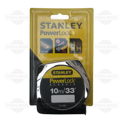 Stanley 10m PowerLock Tape Measure